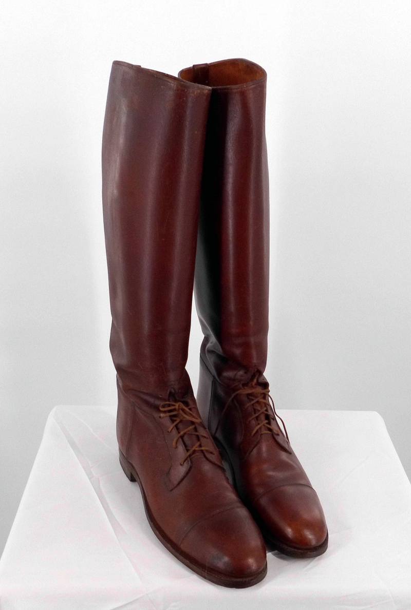 Hübsche Maßgeschneiderte Hohe Herrenstiefel Hergestellt Von The Dehner Boot Company Aus Omaha Im Jahr 1939 von PatriciaJon