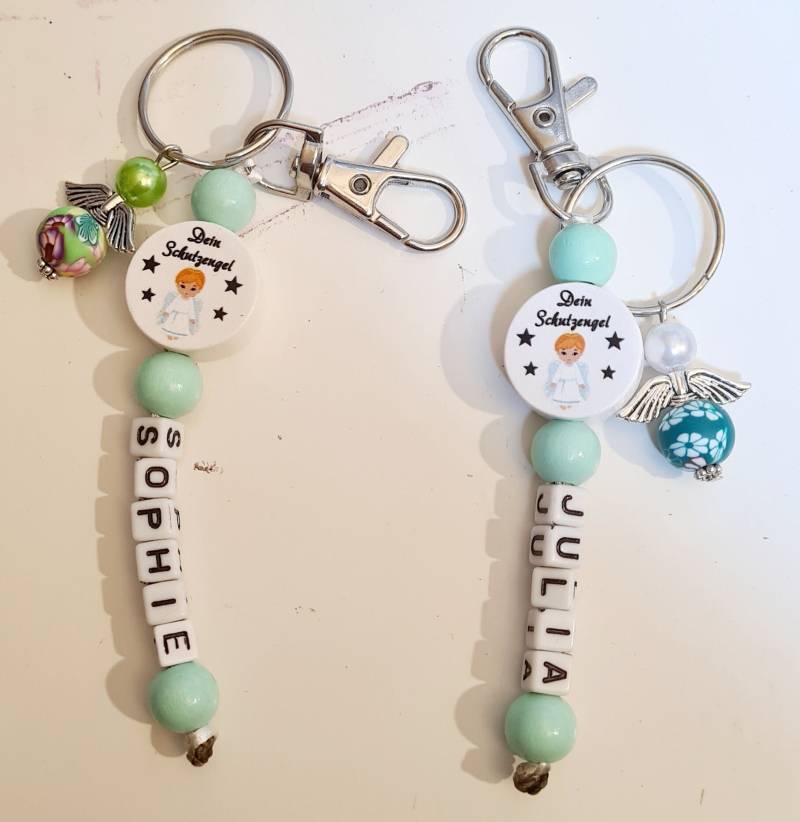 Verschiedene Schlüsselanhänger Mit Namen Und Motivperlen von PatricisAllerlei