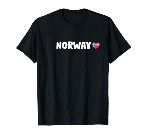 Norway Flag Heart Pride Shirt Norway Men Women Kids T-Shirt Norway Flag Heart Pride Shirt Norway Men Women Kids T-Shirt von Patriotic Norway Passion Shirt