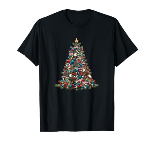 Frohe Weihnachtsbaum Adler Kostüm für Jungen und Mädchen T-Shirt Frohe Weihnachtsbaum Adler Kostüm für Jungen und Mädchen T-Shirt von Patriotic Xmas Outfit