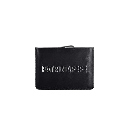 PATRIZIA PEPE Clutch mit Relief-Logo Art. 2Q0009L113 von Patrizia Pepe