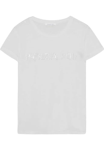 PATRIZIA PEPE T-SHIRT MANICHE CORTE DONNA BIANCO von Patrizia Pepe
