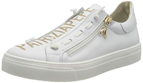 PATRIZIA PEPE PJ50.27Kinder Sneaker, White+Gold, 35 von Patrizia Pepe