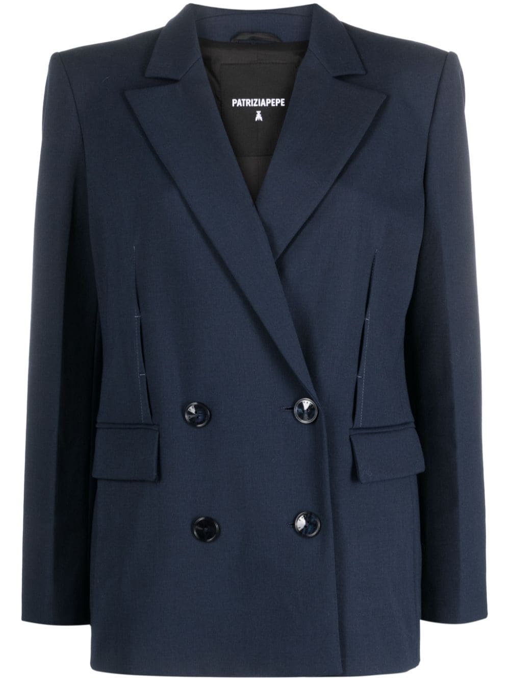 Patrizia Pepe Essential Blazer - Blau von Patrizia Pepe