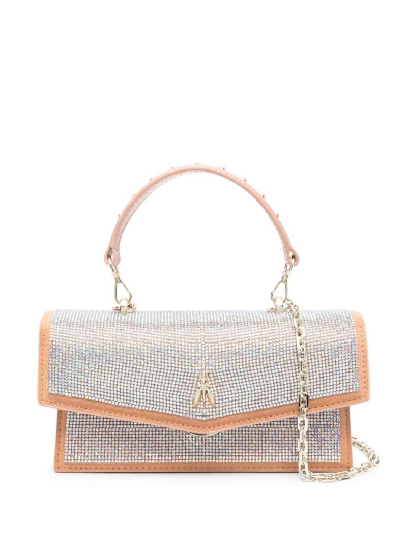 Patrizia Pepe Fly Bamby Mini-Tasche mit Strass - Rosa von Patrizia Pepe