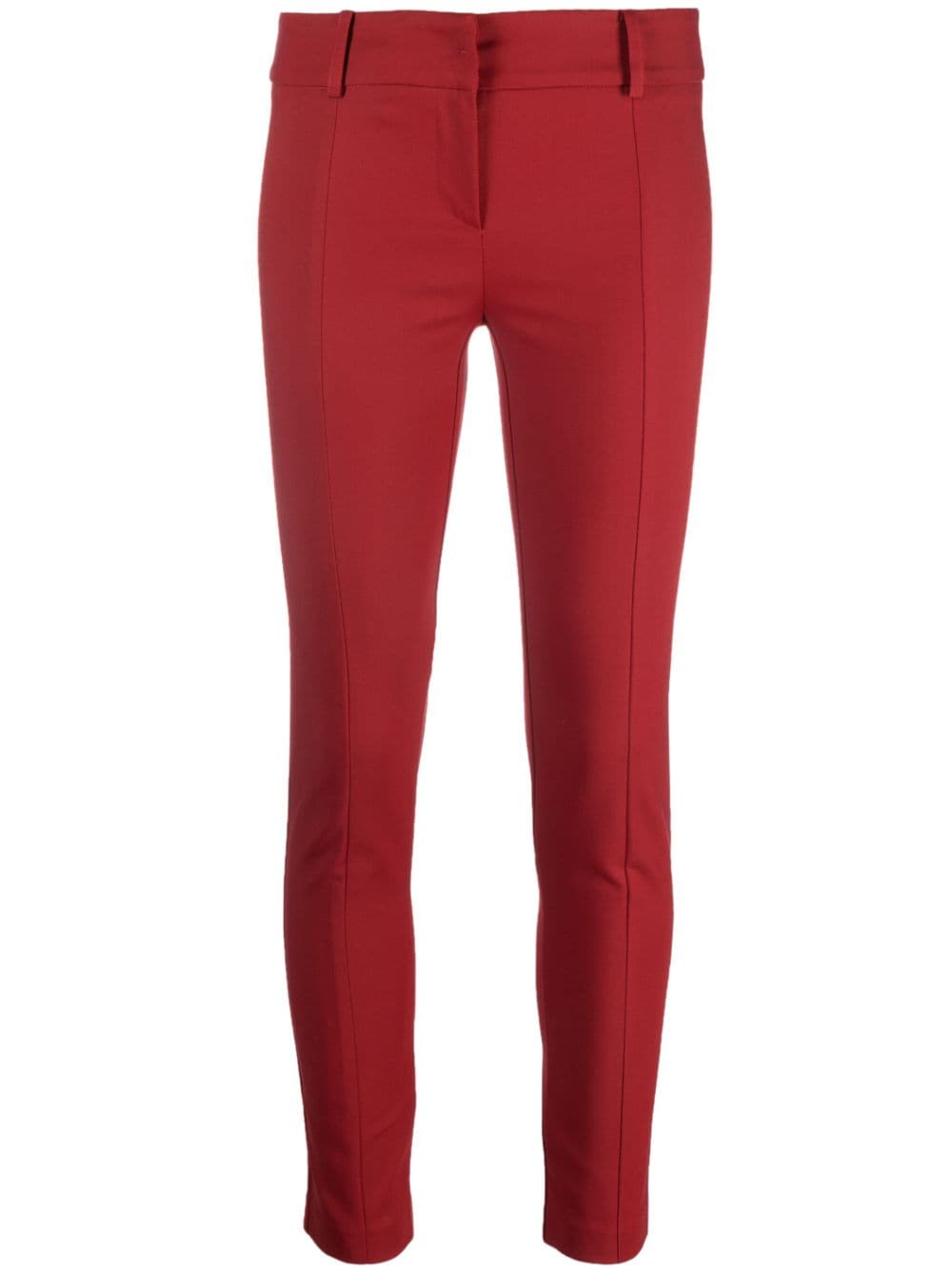 Patrizia Pepe Gerade Cropped-Hose - Rot von Patrizia Pepe