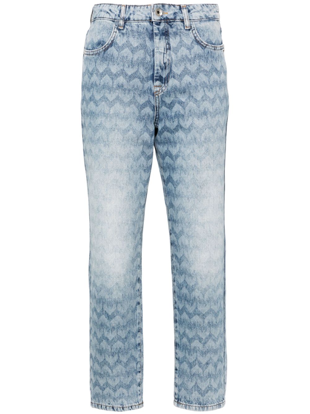 Patrizia Pepe Halbhohe Tapered-Jeans - Blau von Patrizia Pepe