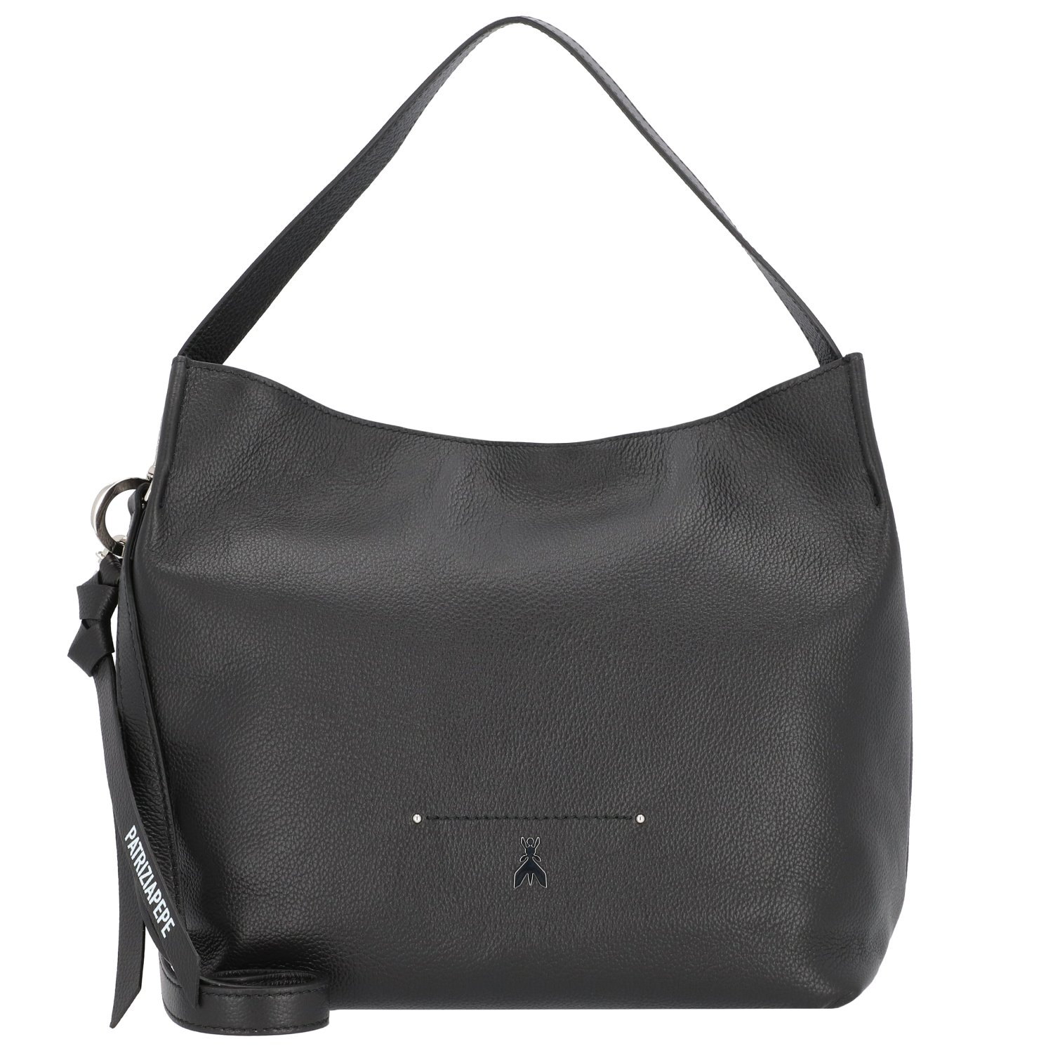 Patrizia Pepe Hobo-Umhängetasche-Schwarz von Patrizia Pepe