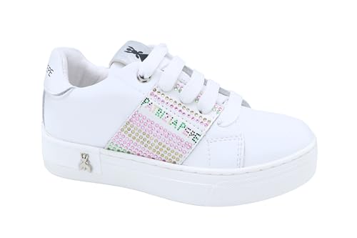 Patrizia Pepe Jungen Mädchen PJ253.16_27 Sneaker, White, EU Schmal von Patrizia Pepe