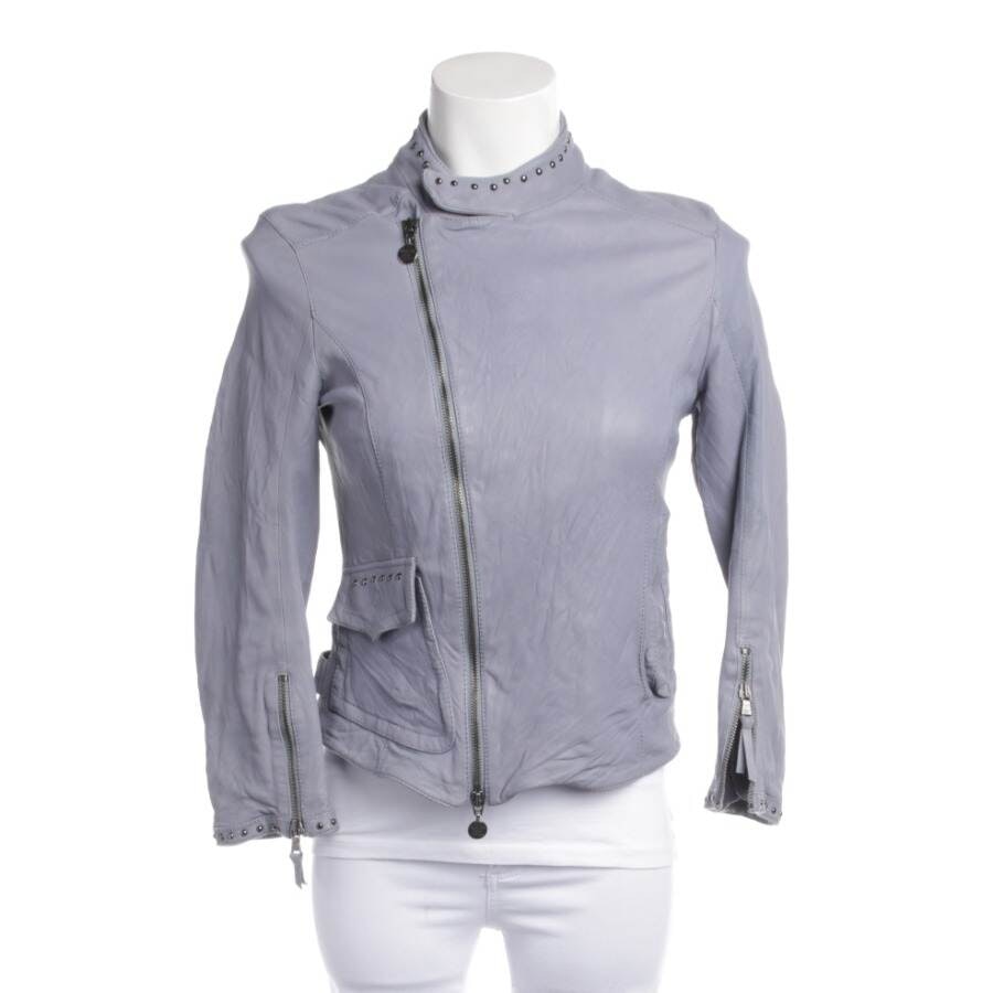 Patrizia Pepe Lederjacke 34 Lavendel von Patrizia Pepe