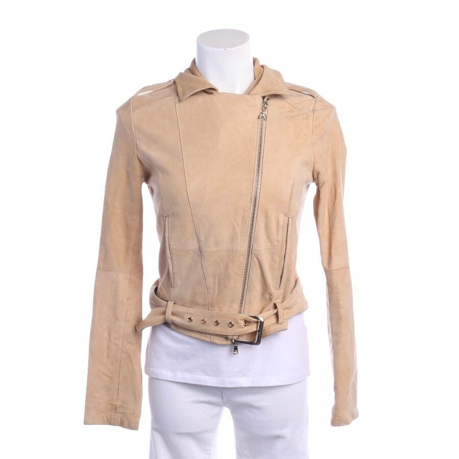 Patrizia Pepe Lederjacke 36 Beige von Patrizia Pepe