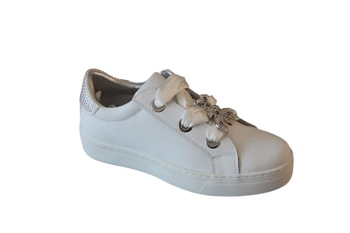 Patrizia Pepe PJ827.30 Sneaker, White, 36 EU Schmal von Patrizia Pepe