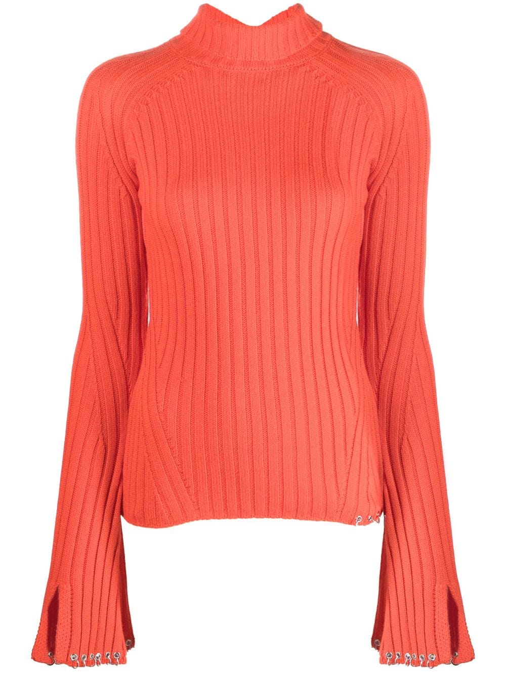 Patrizia Pepe Pullover mit Piercing - Orange von Patrizia Pepe