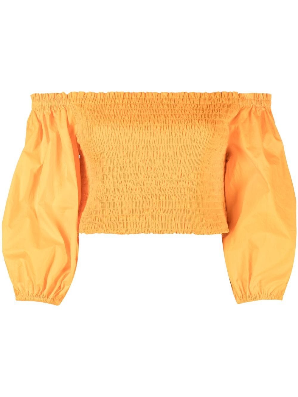 Patrizia Pepe Schulterfreies Cropped-Top - Orange von Patrizia Pepe