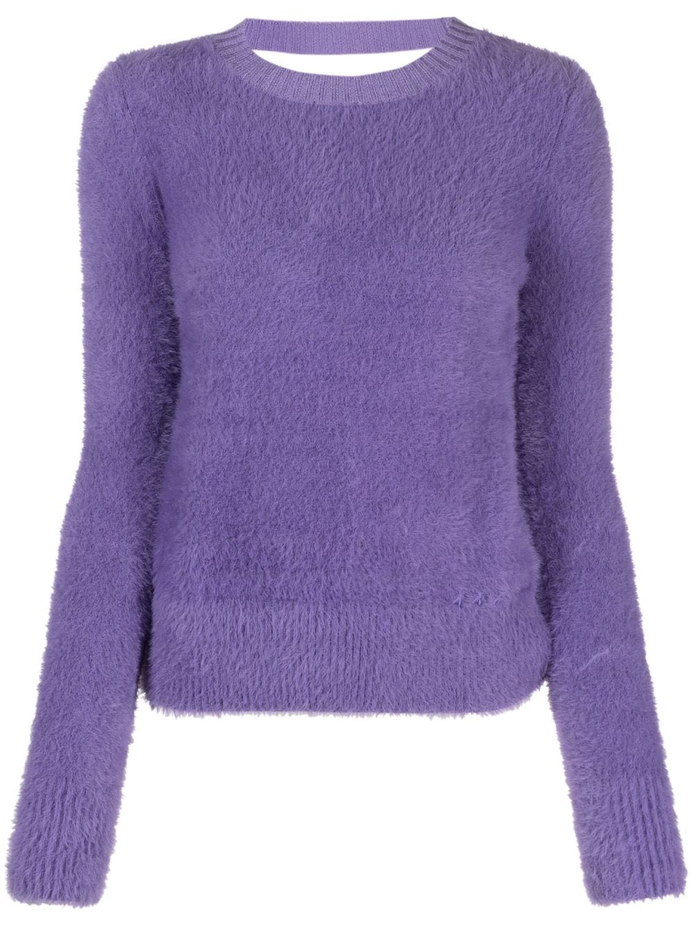 Patrizia Pepe Klassischer Pullover - Violett von Patrizia Pepe