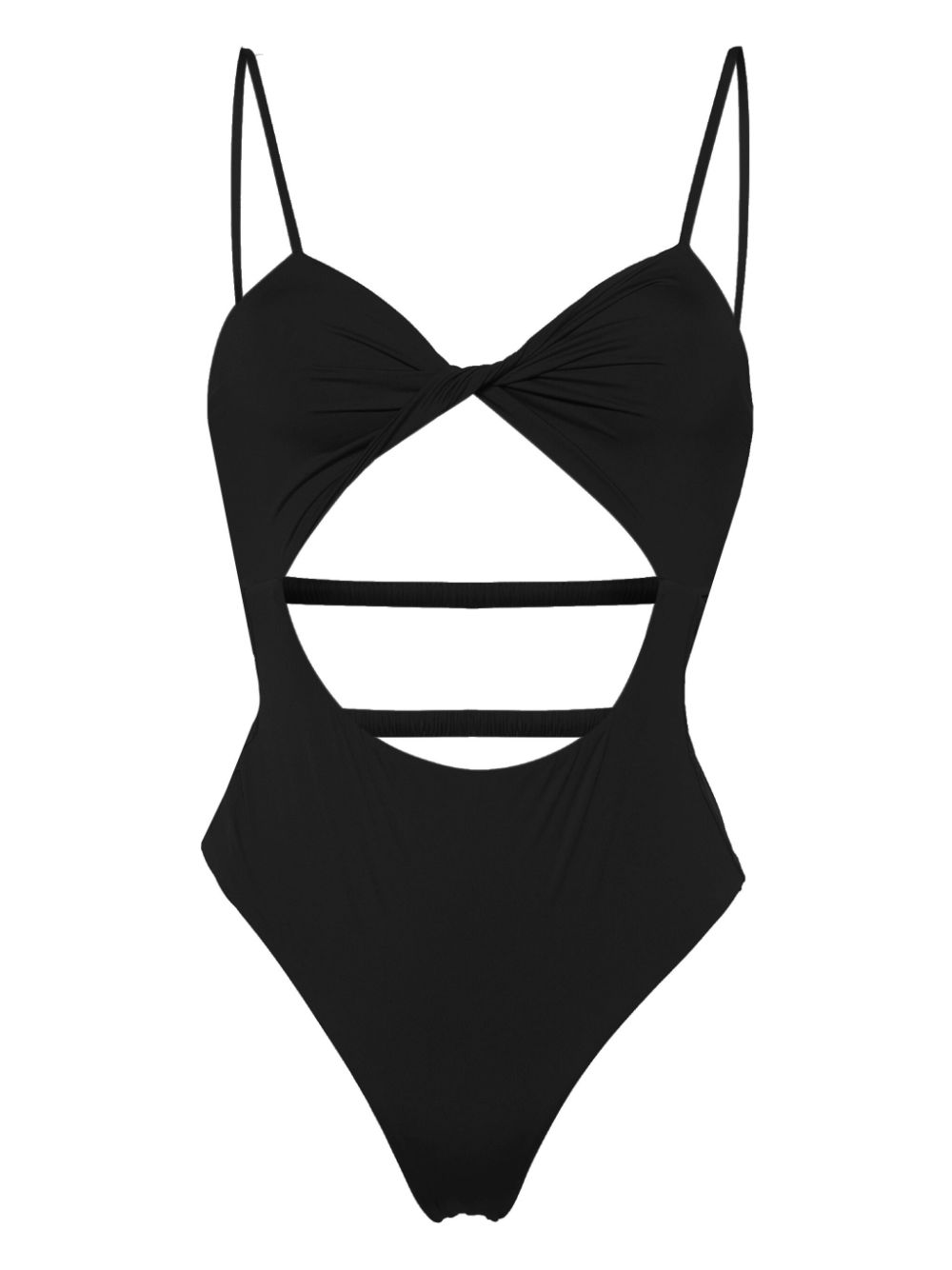 Patrizia Pepe Badeanzug mit Cut-Out - Schwarz von Patrizia Pepe