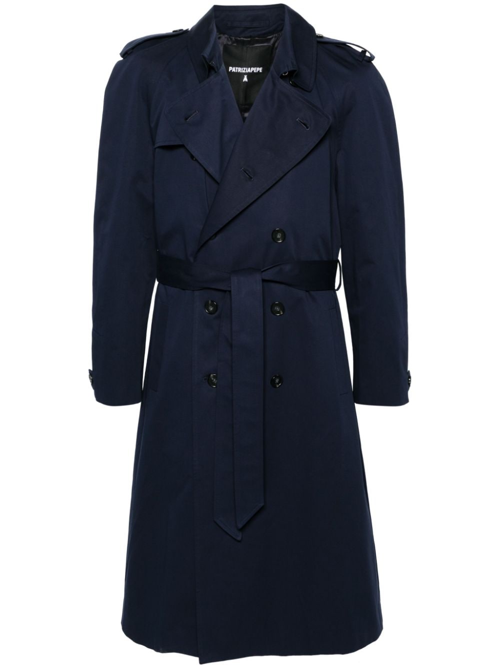 Patrizia Pepe Trenchcoat mit Gürtel - Blau von Patrizia Pepe