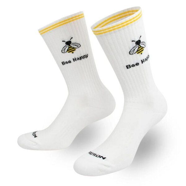 Patron Crew Socks BEE HAPPY von Patron