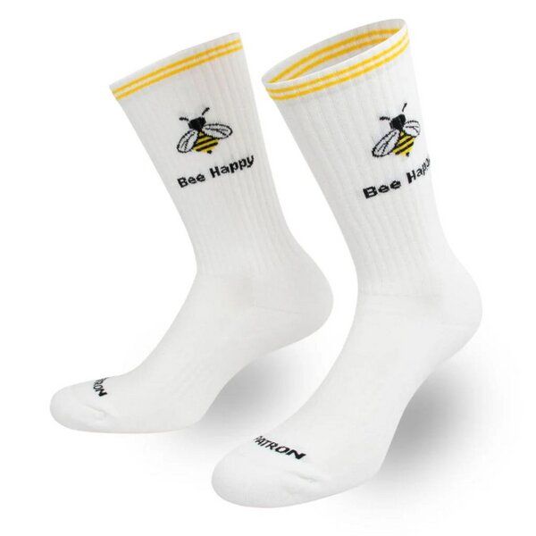 Patron Crew Socks BEE HAPPY von Patron