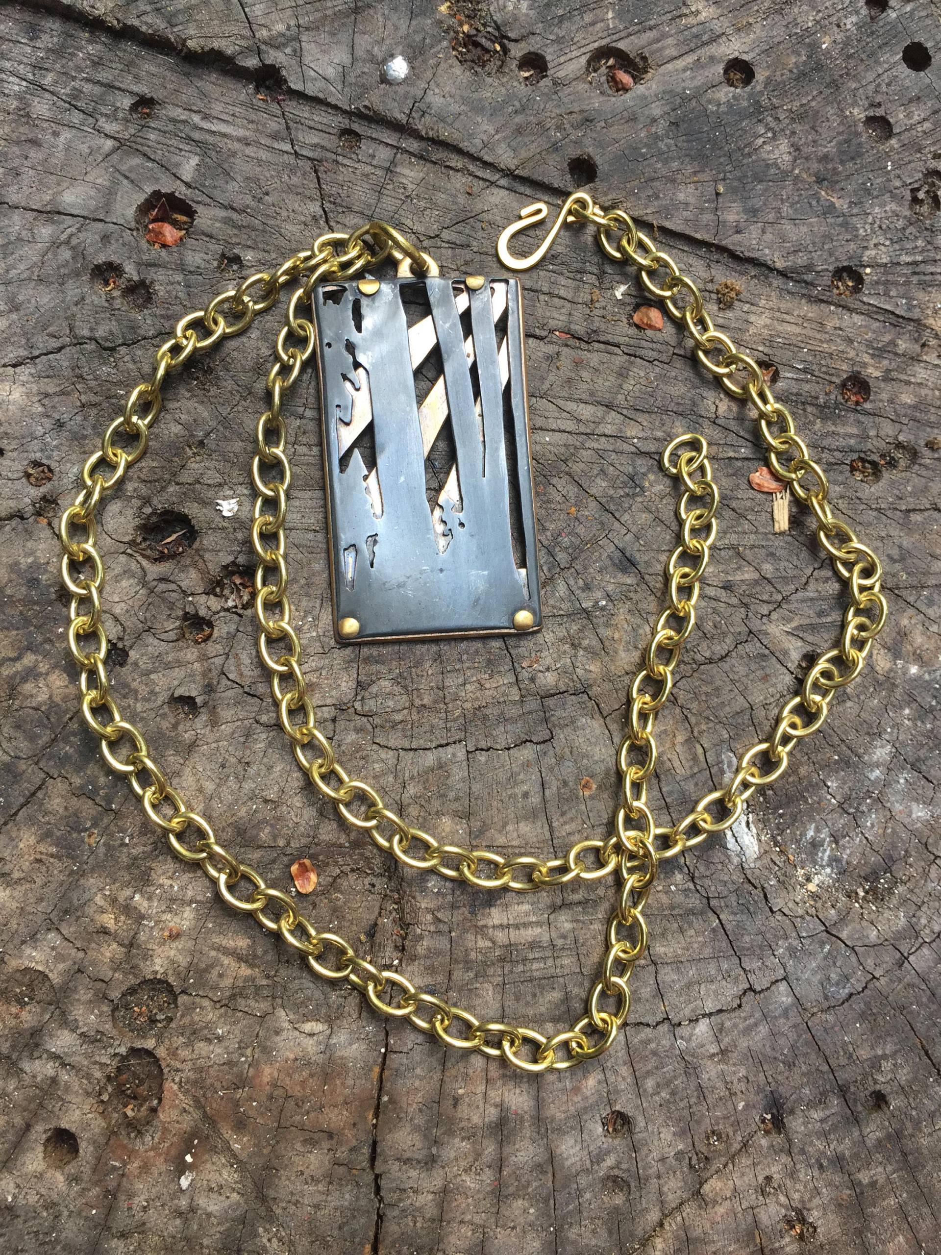 Wald-Silhouette-Anhänger Wald-Silhouette-Anhänger von PatsyReeseJewelry