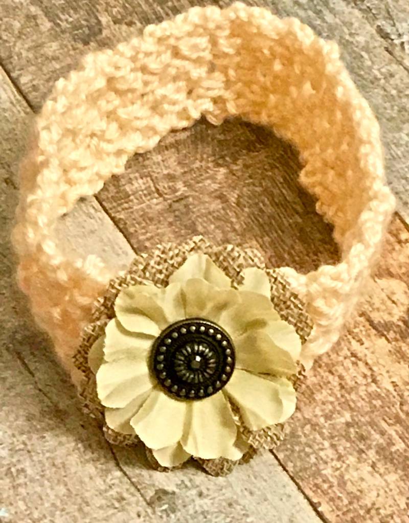 Häkeln Babystirnband, Häkeln 0-6 Monate Foto-Prop, Stirnband Foto Prop, Häkeln-Foto-Prop, Baby Mädchen von PatternsToPretty