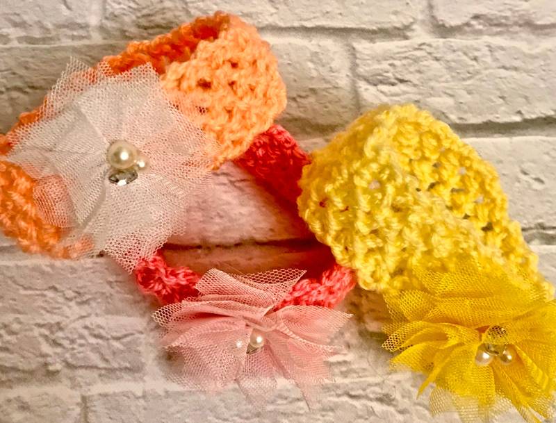 Neugeborenen Stirnbänder Häkeln, Stirnbänder, Häkeln Foto Requisiten, Neugeborene, Neugeborene Mädchen von PatternsToPretty