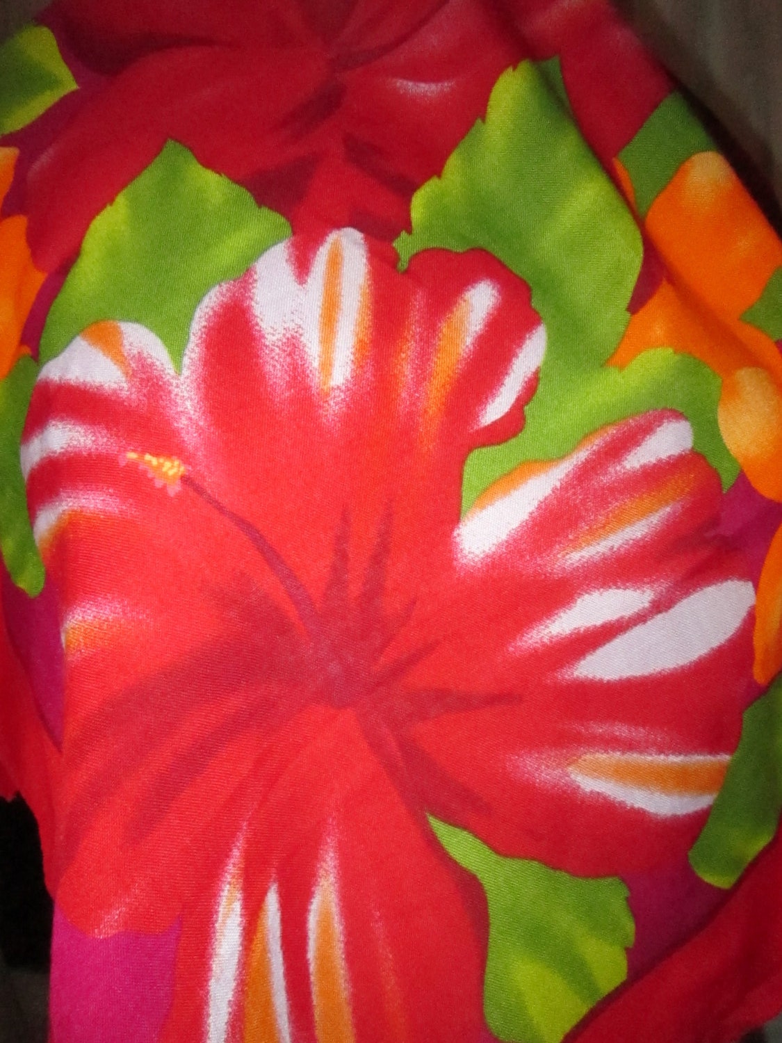 Vintage 1970 Es Scarf Von Oscar De La Renta Designer Floral Collectible Beautiful von PattisVintageGalore