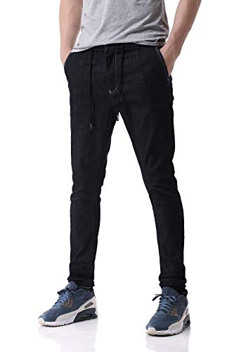 Pau1Hami1ton Herren-Stretchjeans, Skinny-Fit Jeans-Hose, D-01(30,Dark Blue) von Pau1Hami1ton