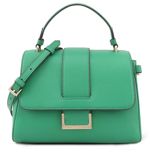 Paul Costelloe ALAFIA Umhängetasche aus echtem Leder, mittelgroß, Designer-Handtasche mit verstellbarem Riemen, Crossbody & Multiway- erhältlich in 4 eleganten Farben, Grün (Jelly Bean), One Size von Paul Costelloe