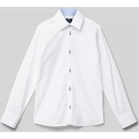 Paul Dantus Slim Fit Hemd in Premiumqualität in Weiss, Größe 128 von Paul Dantus