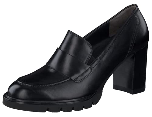 Paul Green Damen Hochfront-Pumps, Frauen Klassische Pumps,stoeckelschuhe,Abendschuhe,Court Shoes,stöckelschuhe,high Heels,Schwarz (SCHWARZ),40.5 EU / 7 UK von Paul Green