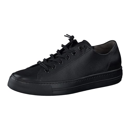 Paul Green Damen, Frauen Low-Top Sneaker,Laufschuhe,schnürschuhe,schnürer,Halbschuhe,straßenschuhe,Strassenschuhe,Schwarz (MAINCALF/Black),42 EU / 8 UK von Paul Green