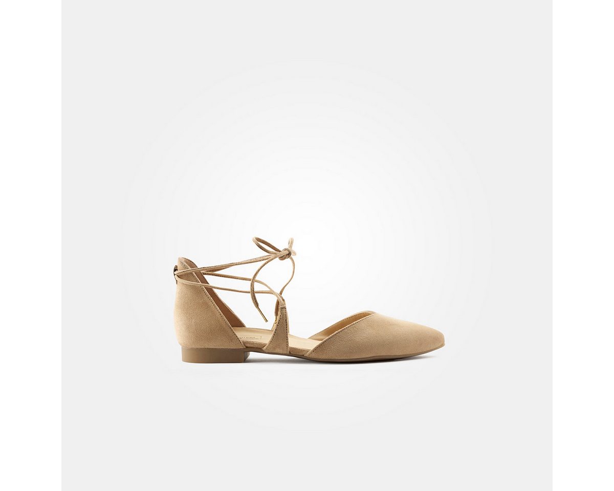 Paul Green Paul Green 1076-025, Ballerina in Beige für Damen Ballerina von Paul Green