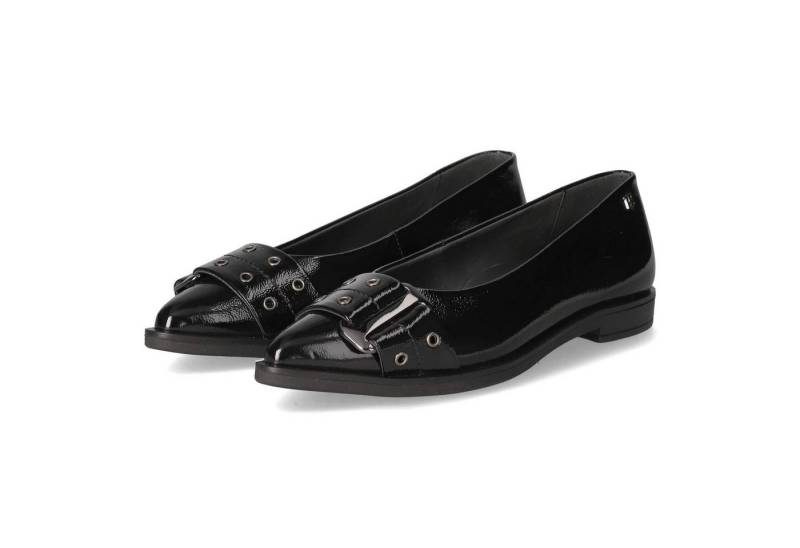 Paul Green Paul Green 1175-00 Damen Lackleder schwarz Ballerina von Paul Green