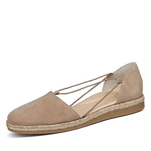 Paul Green Slipper & Mokassin 2856-018, Rauleder, Beige, Damen EU 7,5/41 von Paul Green