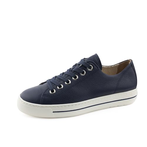 Paul Green Damen Pauls, Frauen Low-Top Sneaker,schnürschuhe,schnürer,Plateausohle,Halbschuhe,straßenschuhe,Dunkelblau (Space),38.5 EU / 5.5 UK von Paul Green