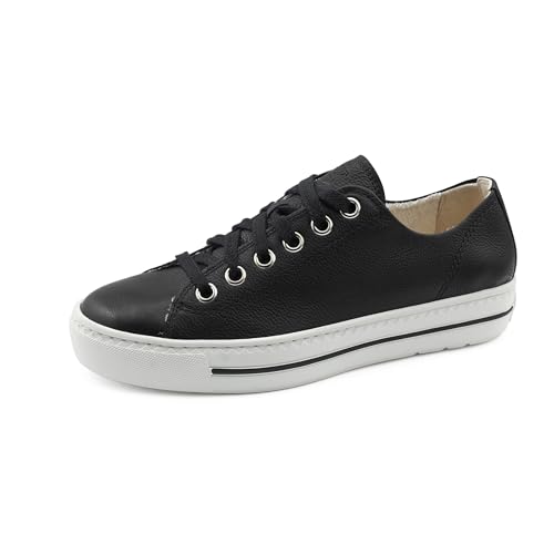 Paul Green Damen, Frauen Low-Top Sneaker,Halbschuhe,straßenschuhe,Strassenschuhe,Sportschuhe,Freizeitschuhe,Turnschuhe,Schwarz (JA),37 EU / 4 UK von Paul Green