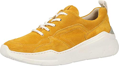 Paul Green Damen Sneaker 4920, Frauen Low-Top Sneaker, Plateau-Sohle weibliche Ladies feminin elegant Women's Women Woman,Marigold,38 EU / 5 UK von Paul Green