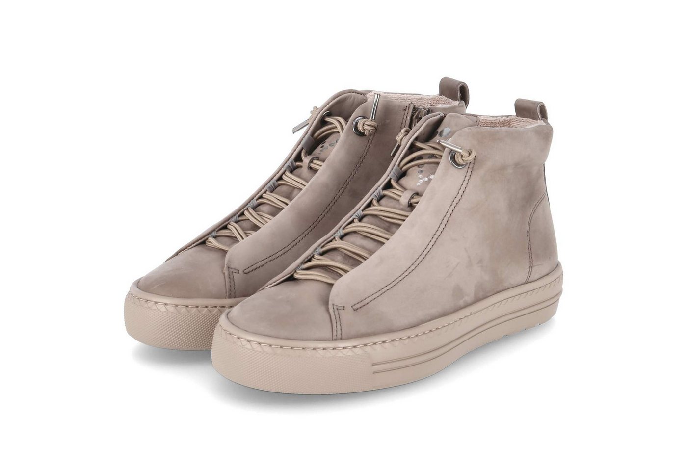 Paul Green Paul Green 5283-05 Damen Rauleder taupe Schnürstiefel von Paul Green