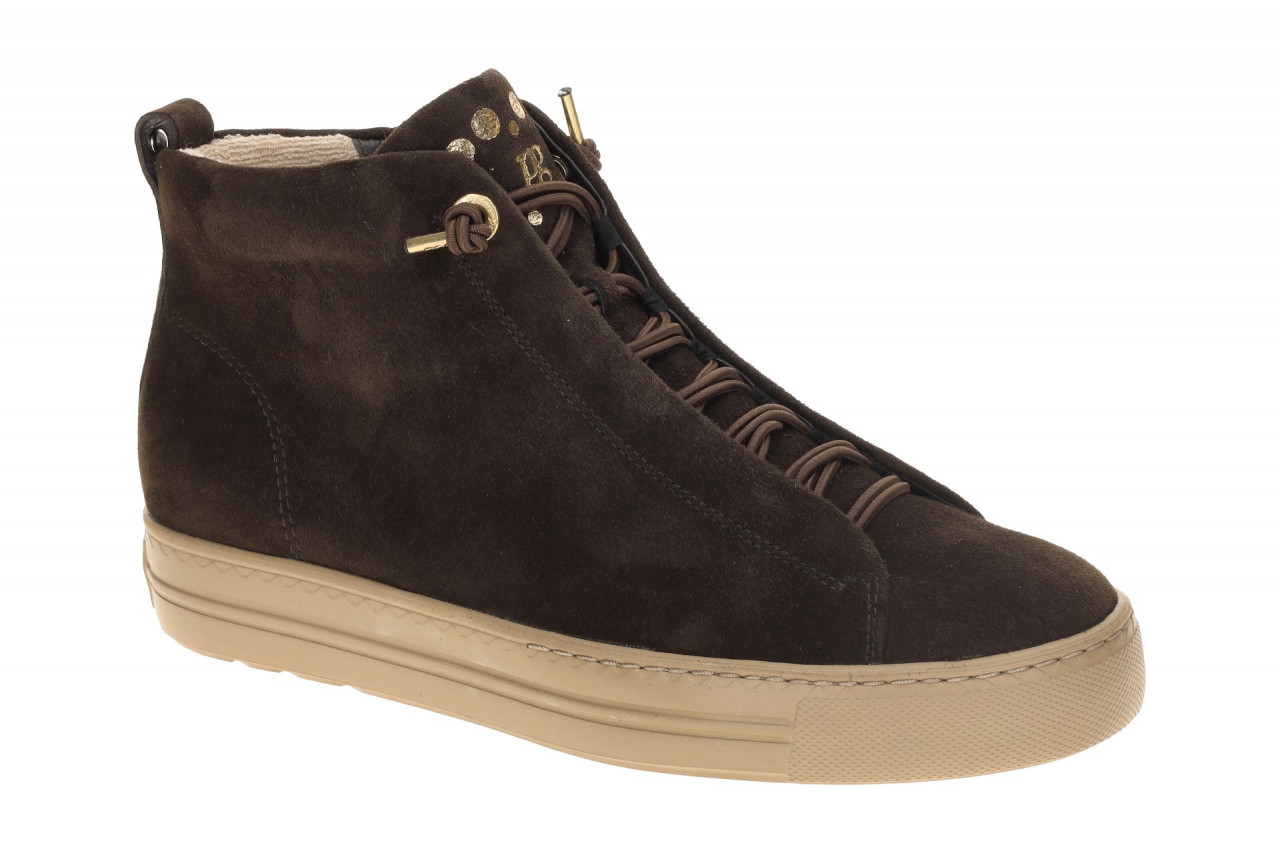 Paul Green 5283-120 dunkel-braun - Mid Cut Sneakers f?r Damen von Paul Green
