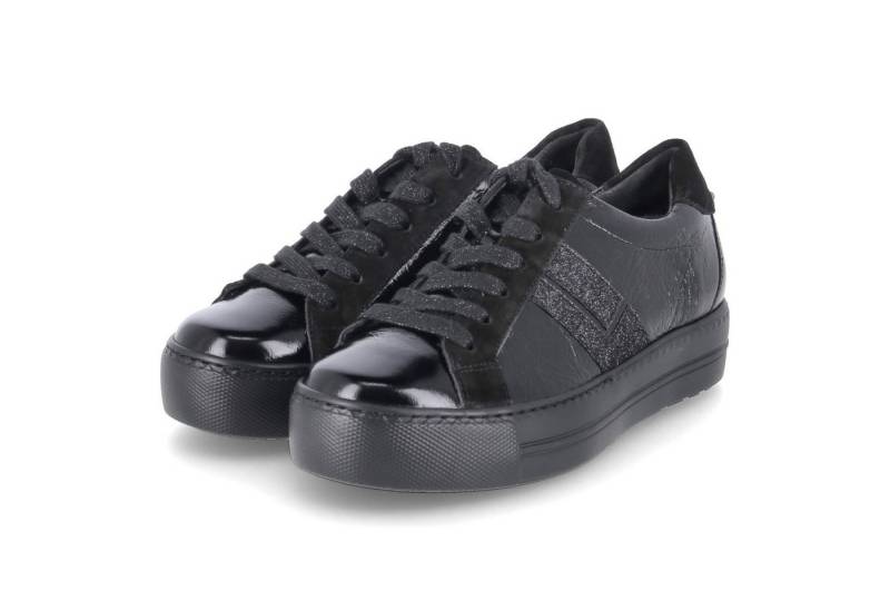 Paul Green Paul Green 5430-09 Damen Leder & Textil schwarz Schnürschuh von Paul Green