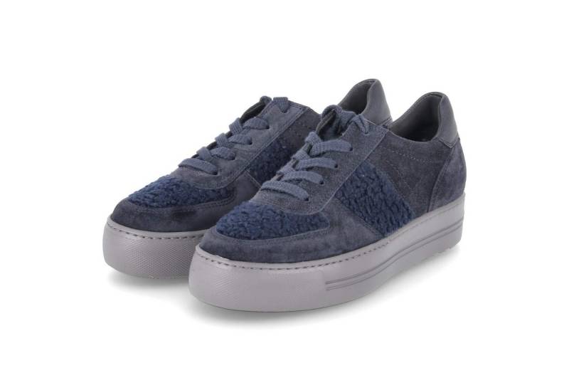 Paul Green Paul Green 5487-02 Damen Leder & Textil blau Schnürschuh von Paul Green