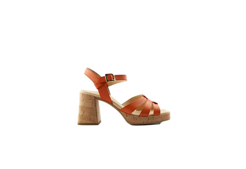 Paul Green Paul Green 6073-035, Sandaletten, Orange / Papaya, Damen Sandalette von Paul Green