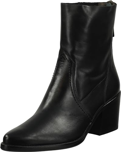 Paul Green Damen Stiefelette, Frauen Ankle Boots,knöchelhoch,reißverschluss,stiefel,bootee,booties,halbstiefel,Schwarz (BLACK),41 EU / 7.5 UK von Paul Green