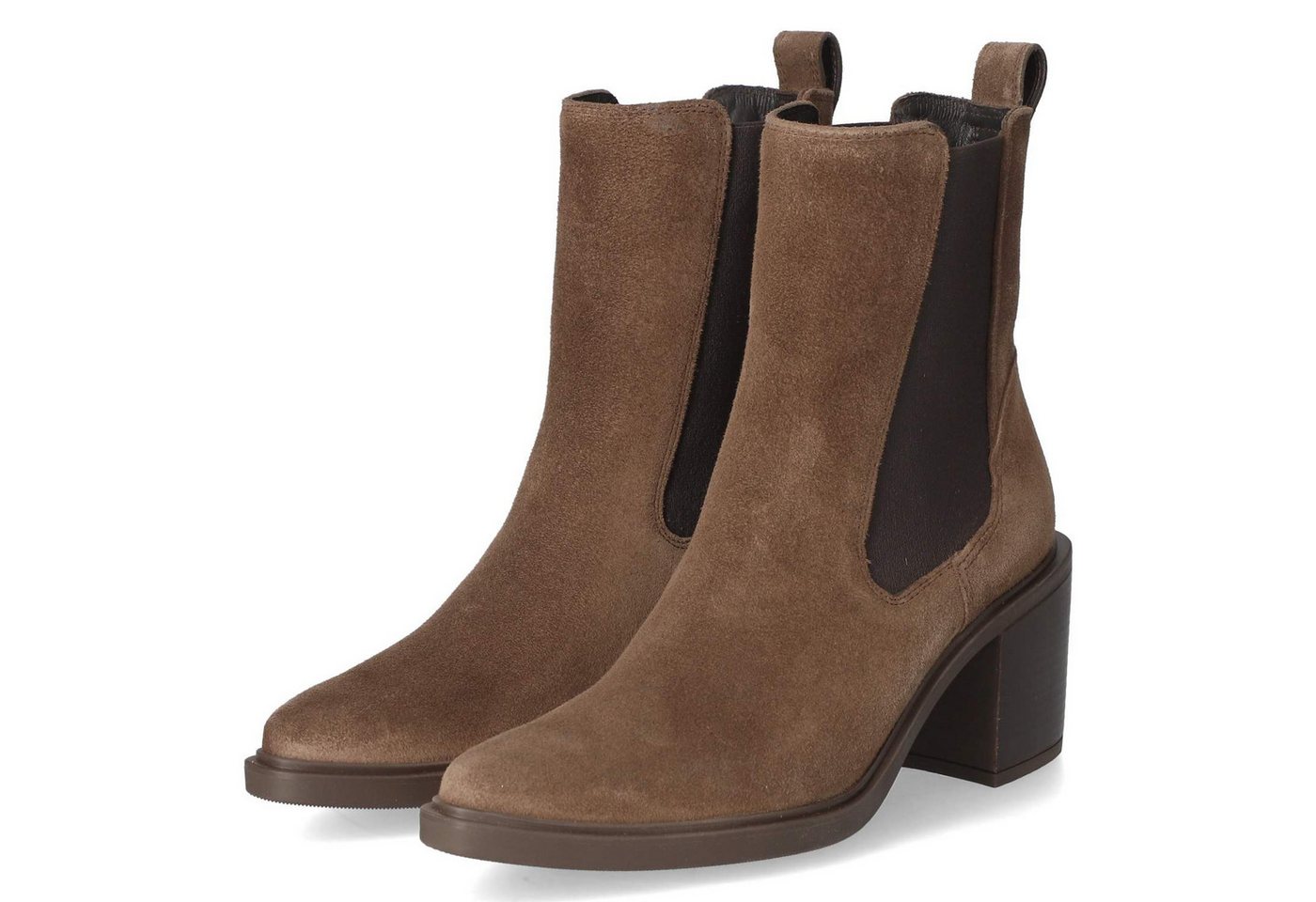 Paul Green Paul Green 8252-01 Damen Rauleder braun Schlupfstiefel von Paul Green