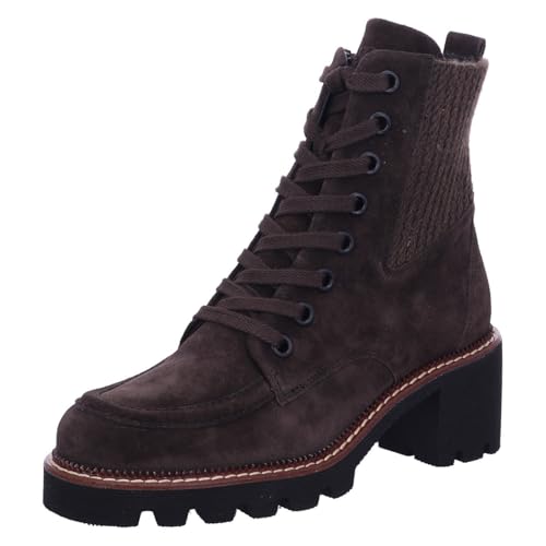 Paul Green 8269-01 Schnürstiefel Leder & Textil Damen in braun - Gr. 41 von Paul Green