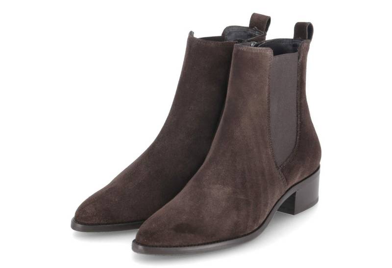Paul Green Paul Green 8271-00 Damen Leder und Synthetik braun Schlupfstiefel von Paul Green