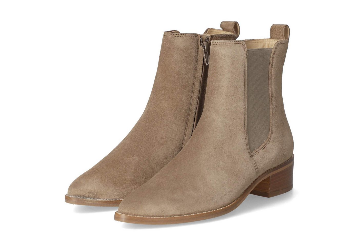 Paul Green Paul Green 8271-01 Damen Rauleder braun Schlupfstiefel von Paul Green