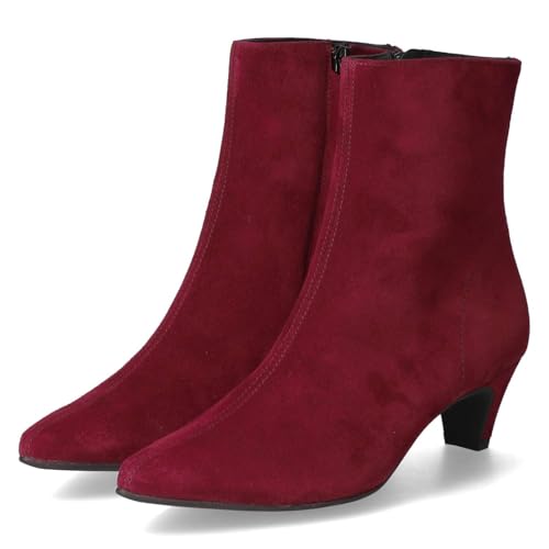 Paul Green 8288-03 Schlupfstiefel Rauleder Damen in rot - Gr. 38 von Paul Green