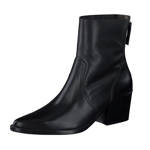 Paul Green Damen Stiefelette, Frauen Ankle Boots,reißverschluss,Bootee,Booties,halbstiefel,Kurzstiefel,uebergangsschuhe,Schwarz (Black),39 EU / 6 UK von Paul Green
